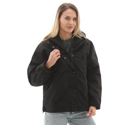 Timberland Wınnıck Waterproof 3In1 Jacket - Fleece Kadın Mont Siyah