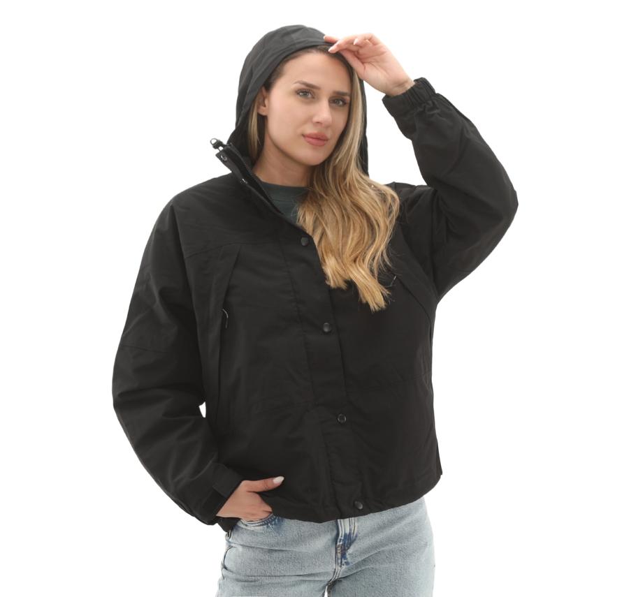 Timberland Wınnıck Waterproof 3In1 Jacket - Fleece Kadın Mont Siyah Timberland Wınnıck Waterproof 3In1 Jacket - Fleece Kadın Mont Siyah