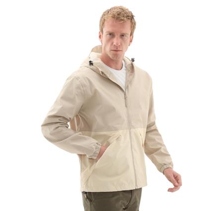 Timberland Wınnıck Waterproof Shell Jacket Erkek Yağmurluk-Rüzgarlık Krem