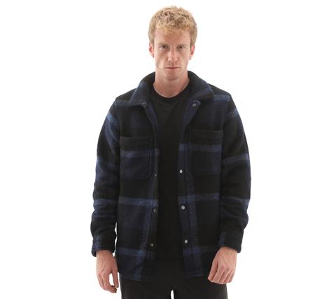 Timberland Wool Blend Shacket Erkek Lacivert Timberland Wool Blend Shacket Erkek Lacivert