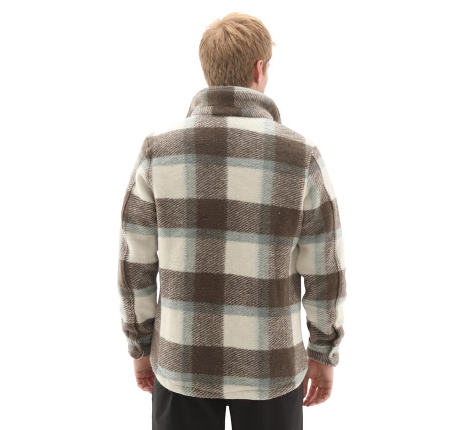 Timberland Wool Blend Shacket Erkek Gri Timberland Wool Blend Shacket Erkek Gri