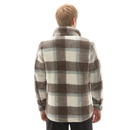 Timberland Wool Blend Shacket Erkek Ceket Gri Timberland Wool Blend Shacket Erkek Ceket Gri