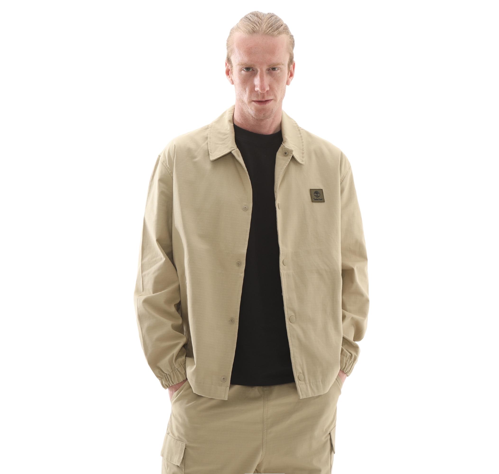Мужская куртка Timberland Woven Badge Ripstop Coach Haki