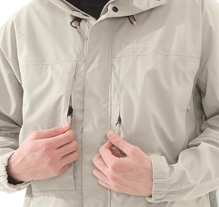 Timberland Wp 3L Outdoor Parka With Cordura Fabric Erkek Yağmurluk-Rüzgarlık Bej