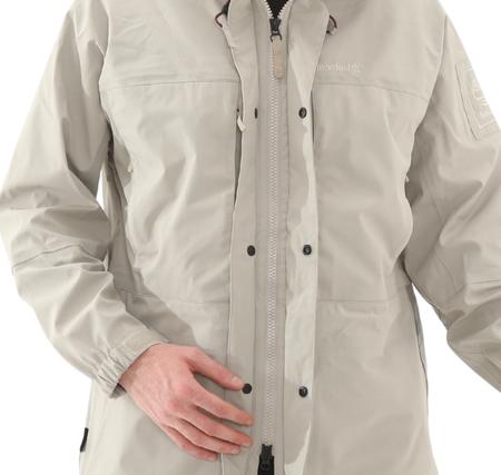 Timberland Wp 3L Outdoor Parka With Cordura Fabric Erkek Yağmurluk-Rüzgarlık Bej