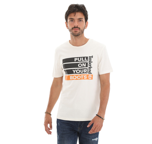 Timberland Ss Earthd Tee Erkek T-Shirt Beyaz