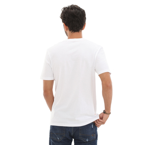 Timberland Ss Stack Tee Erkek T-Shirt Beyaz 3
