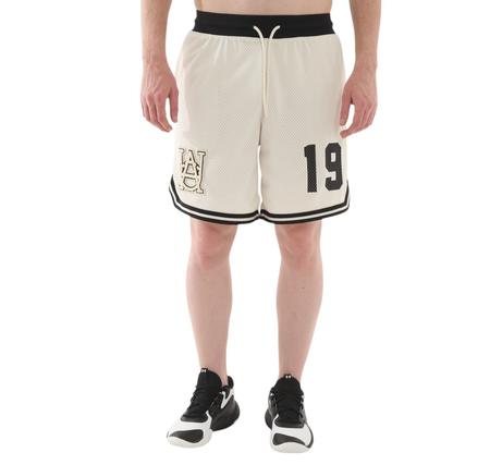 Under Armour Courtside Hoops Short Erkek Beyaz