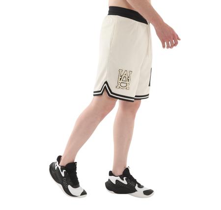Under Armour Courtside Hoops Short Erkek Beyaz