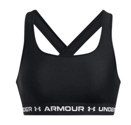Under Armour Crossback Mid Bra Kadın Siyah