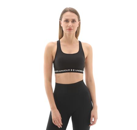 Under Armour Crossback Mid Bra Kadın Büstiyer Siyah