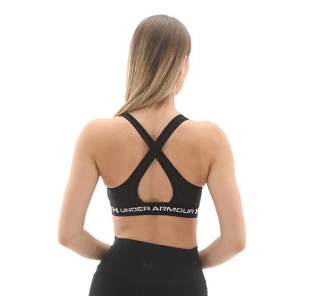 Under Armour Crossback Mid Bra Kadın Büstiyer Siyah