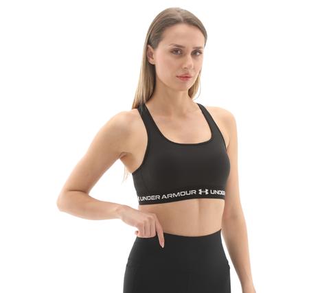 Under Armour Crossback Mid Bra Kadın Büstiyer Siyah