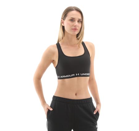 Under Armour Crossback Mid Bra Kadın Büstiyer Siyah