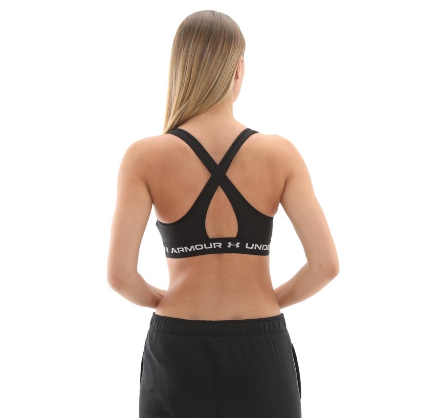 Under Armour Crossback Mid Bra Kadın Büstiyer Siyah Under Armour Crossback Mid Bra Kadın Büstiyer Siyah