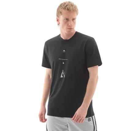 Under Armour Curry Greatest Shooter Tee Erkek T-Shirt Siyah