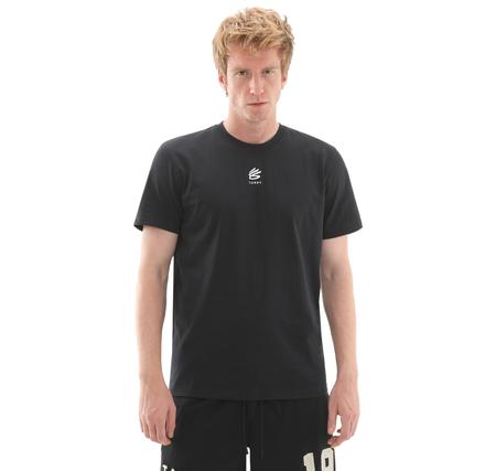 Under Armour Curry Hvyweight Logo Tee Erkek T-Shirt Siyah Under Armour Curry Hvyweight Logo Tee Erkek T-Shirt Siyah