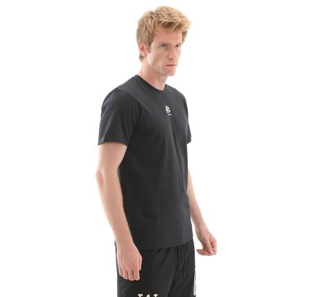 Under Armour Curry Hvyweight Logo Tee Erkek T-Shirt Siyah