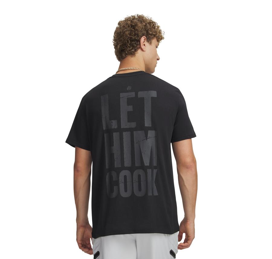 Under Armour Curry Let Him Cook Tee Erkek Under Armour Curry Let Him Cook Tee Erkek