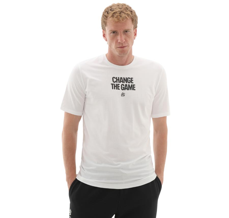 Under Armour Curry Playable Tee 1 Erkek T-Shirt Beyaz Under Armour Curry Playable Tee 1 Erkek T-Shirt Beyaz