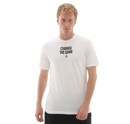 Under Armour Curry Playable Tee 1 Erkek T-Shirt Beyaz Under Armour Curry Playable Tee 1 Erkek T-Shirt Beyaz