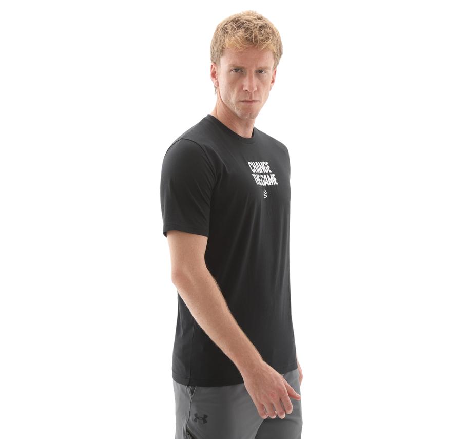 Under Armour Curry Playable Tee 1 Erkek T-Shirt Siyah Under Armour Curry Playable Tee 1 Erkek T-Shirt Siyah