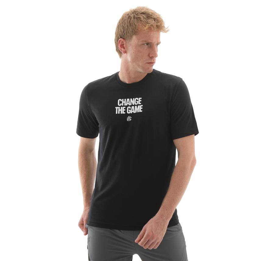 Under Armour Curry Playable Tee 1 Erkek T-Shirt Siyah Under Armour Curry Playable Tee 1 Erkek T-Shirt Siyah