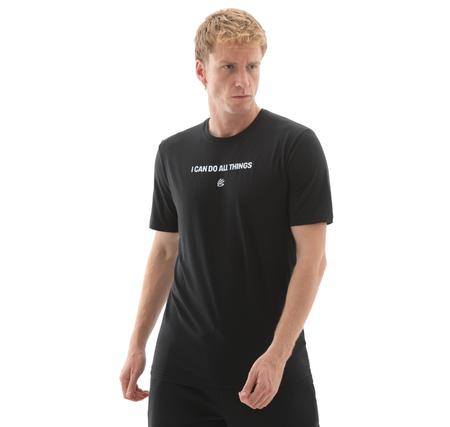 Under Armour Curry Playable Tee 2 Erkek T-Shirt Siyah