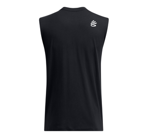 Under Armour Curry Slvs Tee Erkek T-Shirt Siyah