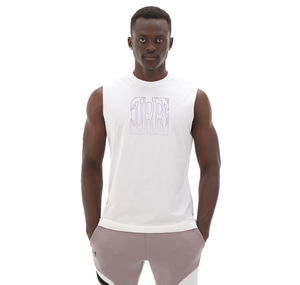 Under Armour Curry Slvs Tee Erkek T-Shirt Beyaz