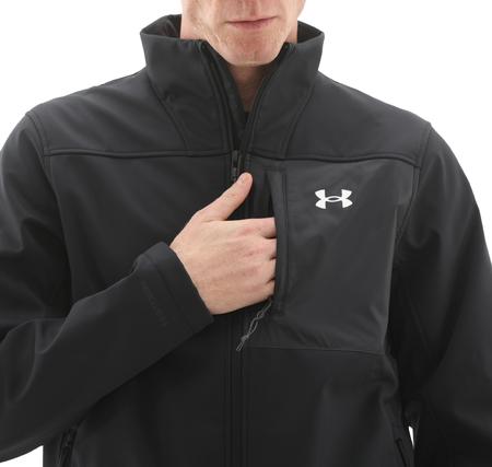 Under Armour M Shield Jacket Erkek Ceket Siyah