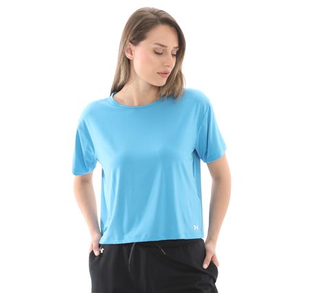 Under Armour Motion Ss Kadın T-Shirt Mavi