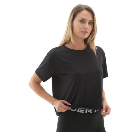 Under Armour Motion Ss Kadın T-Shirt Siyah