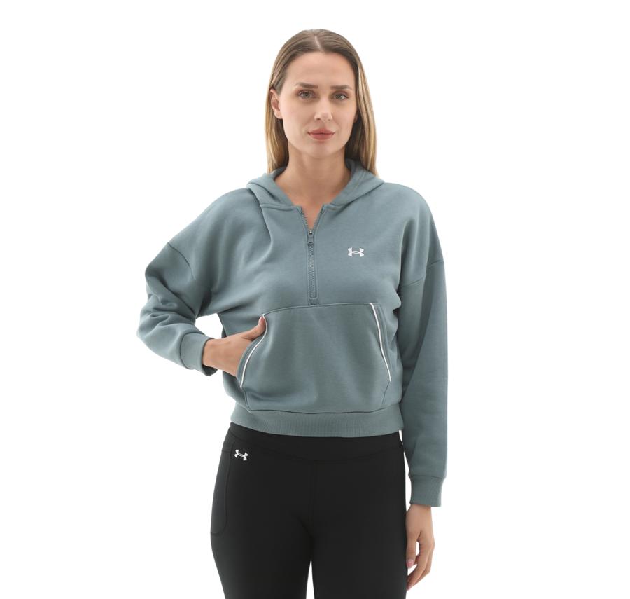 Under Armour Rival Flc Piped Hz Hoodie Kadın Sweatshirt Under Armour Rival Flc Piped Hz Hoodie Kadın Sweatshirt