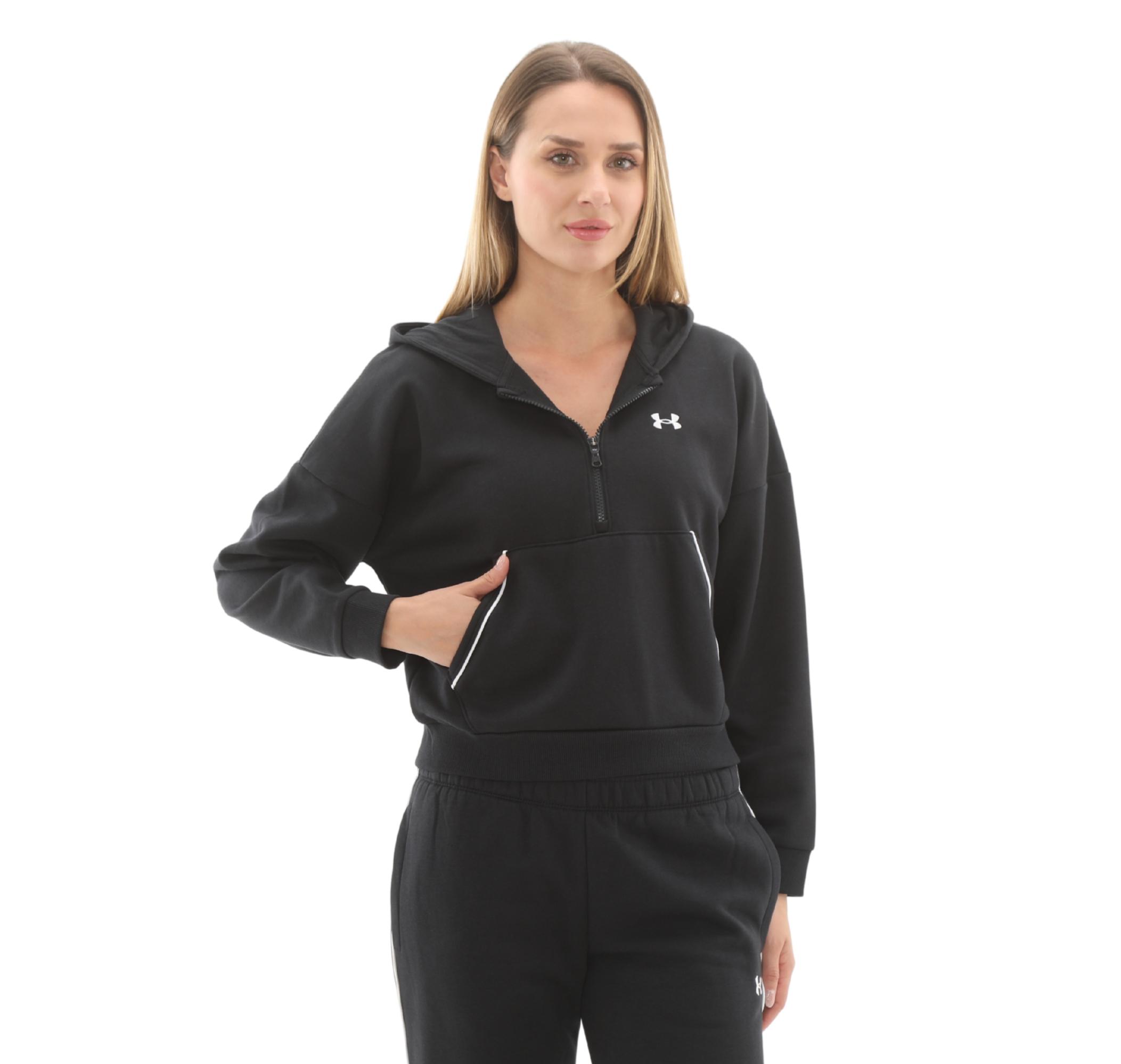 Женский свитшот Under Armour Rival Flc Piped Hz Hoodie