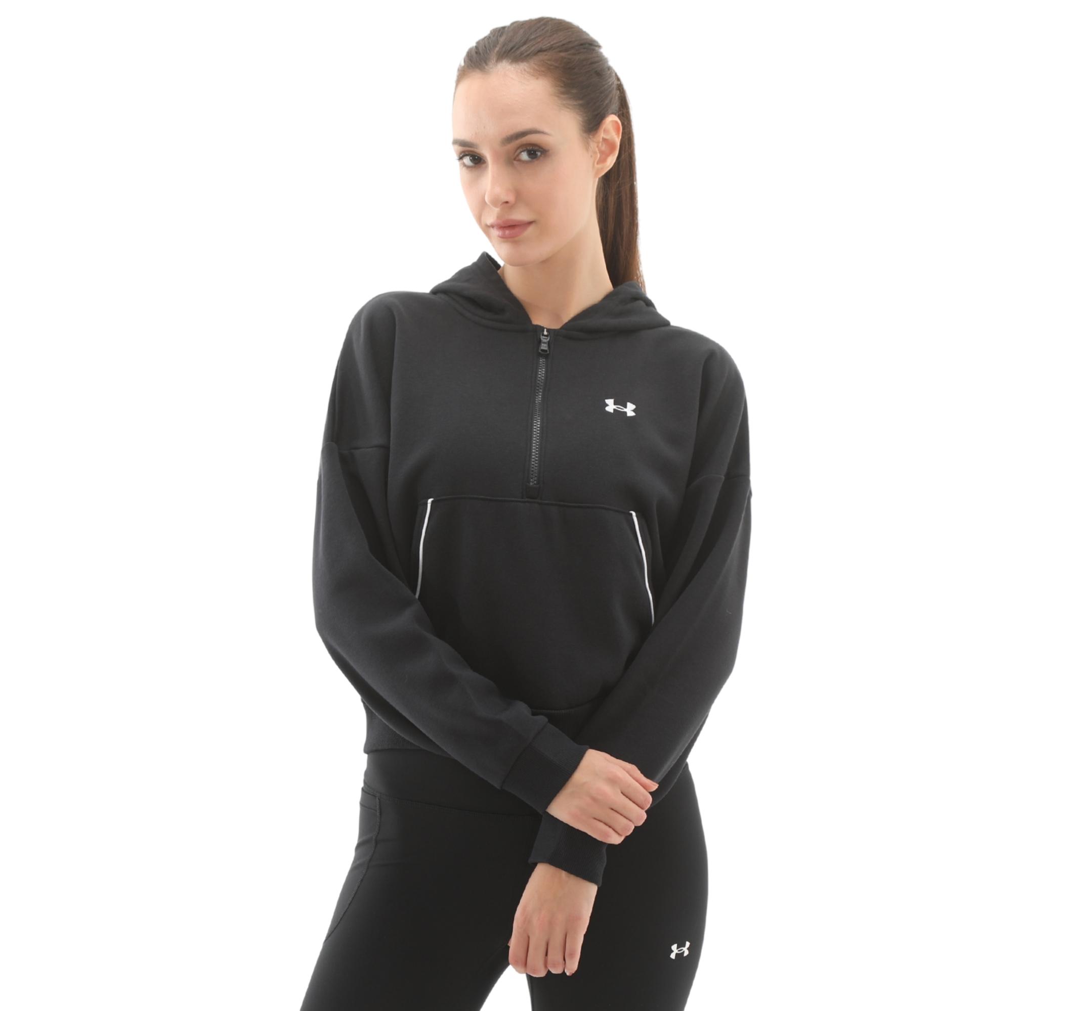 Женский свитшот Under Armour Rival Flc Piped Hz Hoodie