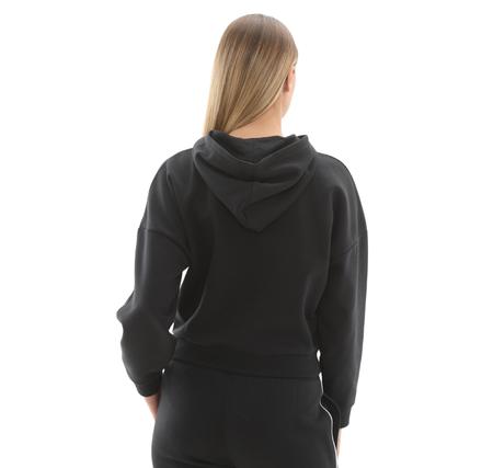 Under Armour Rival Flc Piped Hz Hoodie Kadın Sweatshirt Siyah Under Armour Rival Flc Piped Hz Hoodie Kadın Sweatshirt Siyah