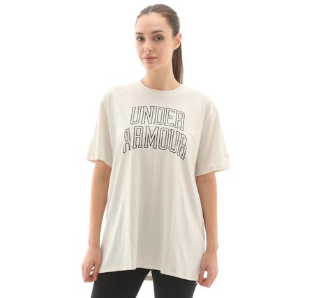 Under Armour Rival Os Campus Tee Kadın T-Shirt Bej Under Armour Rival Os Campus Tee Kadın T-Shirt Bej