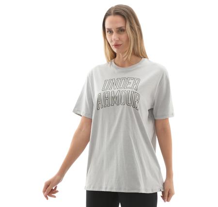 Under Armour Rival Os Campus Tee Kadın T-Shirt Gri