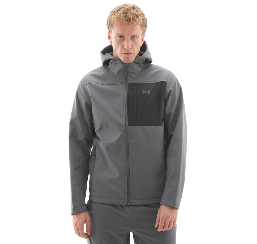 Under Armour Shıeld Hooded Jacket Erkek Ceket Gri Under Armour Shıeld Hooded Jacket Erkek Ceket Gri