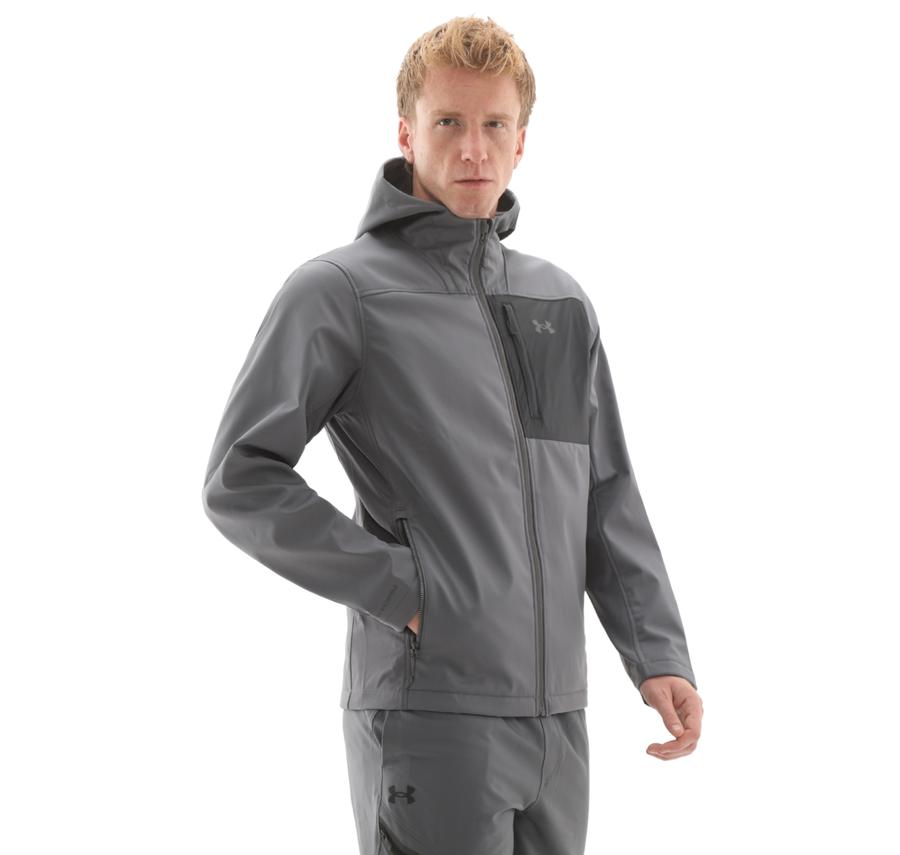 Under Armour Shıeld Hooded Jacket Erkek Ceket Gri Under Armour Shıeld Hooded Jacket Erkek Ceket Gri