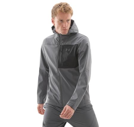 Under Armour Shıeld Hooded Jacket Erkek Ceket Gri