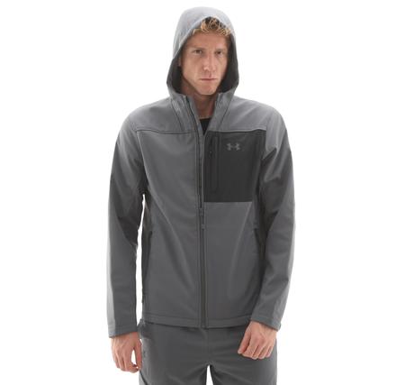 Under Armour Shıeld Hooded Jacket Erkek Ceket Gri