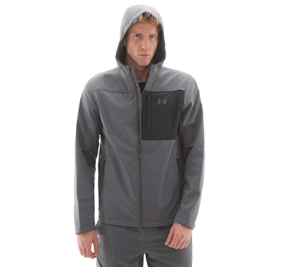 Under Armour Shıeld Hooded Jacket Erkek Ceket Gri Under Armour Shıeld Hooded Jacket Erkek Ceket Gri