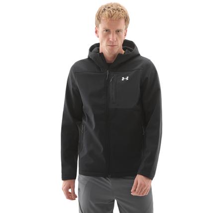 Under Armour Shıeld Hooded Jacket Erkek Ceket Siyah Under Armour Shıeld Hooded Jacket Erkek Ceket Siyah