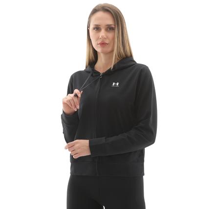 Under Armour Sport Terry Fz Kadın Ceket Siyah Under Armour Sport Terry Fz Kadın Ceket Siyah