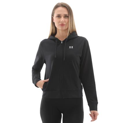 Under Armour Sport Terry Fz Kadın Ceket Siyah Under Armour Sport Terry Fz Kadın Ceket Siyah