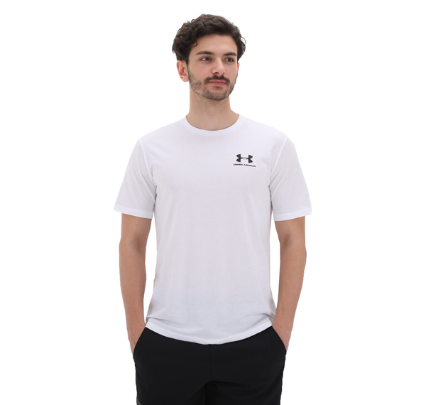 Under Armour Sportstyle Left Chest Ss Erkek T-Shirt Beyaz Under Armour Sportstyle Left Chest Ss Erkek T-Shirt Beyaz