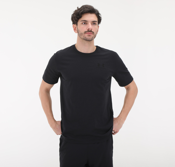 Under Armour Sportstyle Left Chest Ss Erkek T-Shirt Siyah Under Armour Sportstyle Left Chest Ss Erkek T-Shirt Siyah