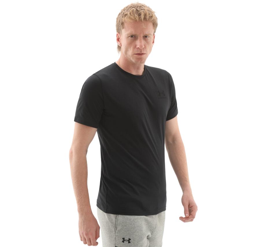 Under Armour Sportstyle Left Chest Ss Erkek T-Shirt Siyah Under Armour Sportstyle Left Chest Ss Erkek T-Shirt Siyah